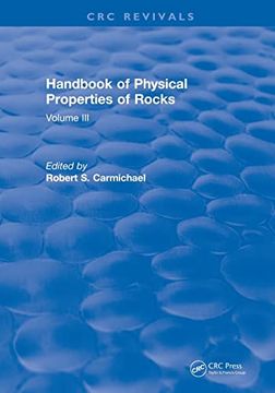portada Handbook of Physical Properties of Rocks (1984): Volume iii (Crc Press Revivals) 