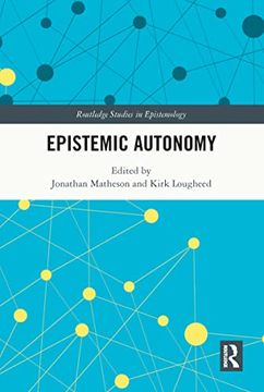 portada Epistemic Autonomy (Routledge Studies in Epistemology) (in English)
