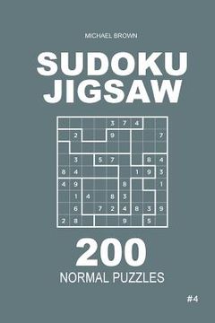 portada Sudoku Jigsaw - 200 Normal Puzzles 9x9 (Volume 4) (in English)
