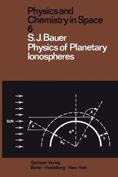 portada physics of planetary ionospheres (en Inglés)