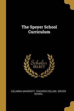 portada The Speyer School Curriculum (in English)