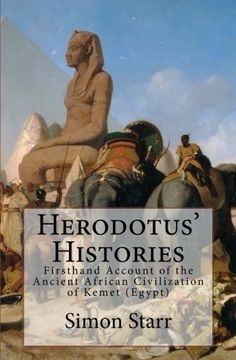 portada Herodotus' Histories: Euterpe: Herodotus' Firsthand Account of the Ancient African Civilization of Kemet (Egypt)