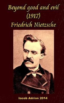 portada Beyond good and evil (1917) Friedrich Nietzsche (en Inglés)