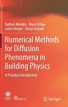 portada Numerical Methods for Diffusion Phenomena in Building Physics: A Practical Introduction (in English)