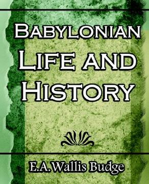 portada babylonian life and history - 1891 (en Inglés)