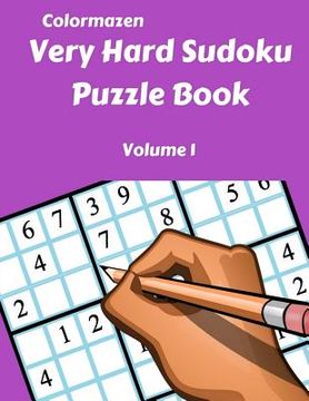 portada Very Hard Sudoku Puzzle Book Volume 1 (en Inglés)