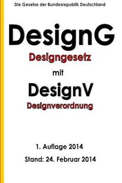portada Designgesetz - DesignG mit Designverordnung - DesignV (in German)