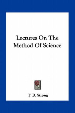 portada lectures on the method of science (in English)