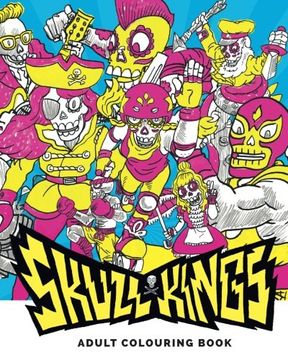 portada Skull Kings: Adult Colouring Book
