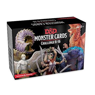 portada Dungeons & Dragons Spellbook Cards: Monsters 6-16 (D&D Accessory) 