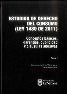 portada Estudios de Derecho del Consumo t i