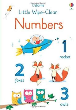 portada Little Wipe-Clean Numbers (Paperback) (in English)