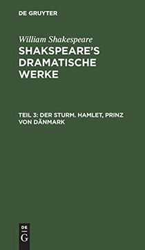 portada Der Sturm. Hamlet, Prinz von Dänmark (in German)