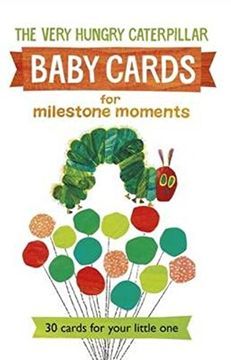 portada Very Hungry Caterpillar Baby Cards: for milestone moments