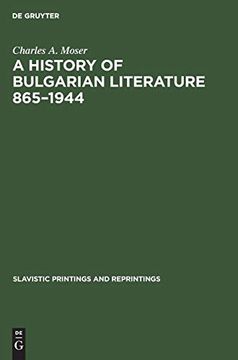 portada A History of Bulgarian Literature 865-1944 (en Inglés)
