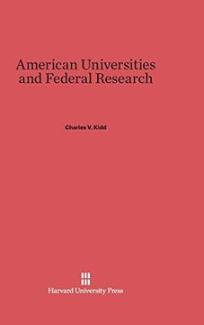 portada American Universities and Federal Research (en Inglés)