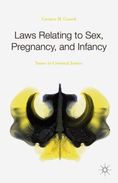 portada Laws Relating to Sex, Pregnancy, and Infancy: Issues in Criminal Justice (en Inglés)