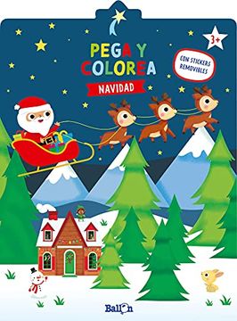 portada Navidad Pega y Colorea (Navidad - Pega y Colorea - Castellano)