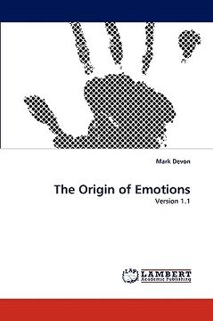 portada the origin of emotions (en Inglés)