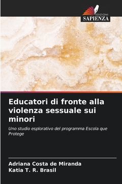 portada Educatori di fronte alla violenza sessuale sui minori (en Italiano)