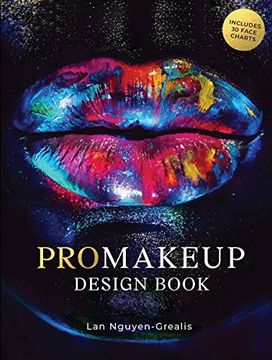 portada Promakeup Design Book: Includes 30 Face Charts (en Inglés)