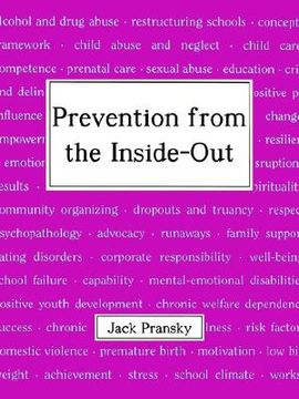 portada prevention from the inside-out (en Inglés)