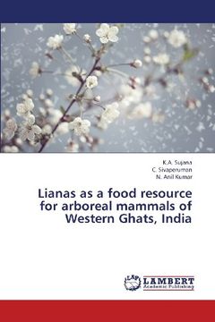 portada Lianas as a Food Resource for Arboreal Mammals of Western Ghats, India