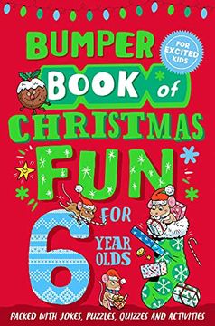 portada Bumper Book of Christmas fun for 6 Year Olds (en Inglés)