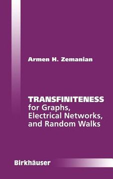 portada transfiniteness for graphs, electrical networks, and random walks (en Inglés)