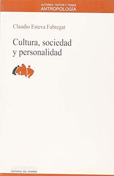 portada Cultura, Sociedad y Personalidad