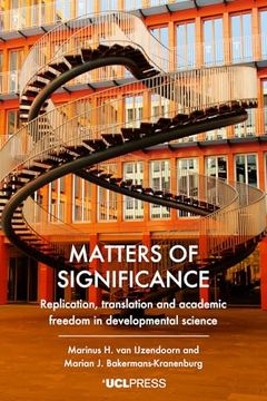 portada Matters of Significance: Replication, translation and academic freedom in developmental science