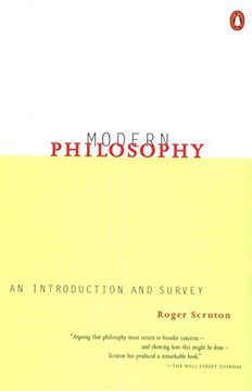 portada Modern Philosophy: An Introduction and Survey (in English)