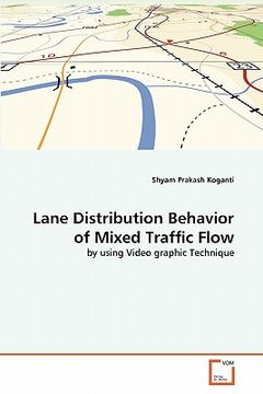 portada lane distribution behavior of mixed traffic flow