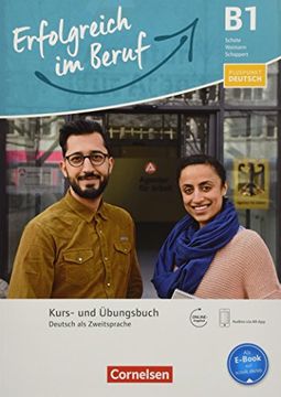 portada Pluspunkt Deutsch - Erfolgreich im Beruf: B1 - Kurs- und Übungsbuch mit Audios Online (in German)