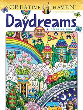 portada Creative Haven Daydreams Coloring Book (en Inglés)