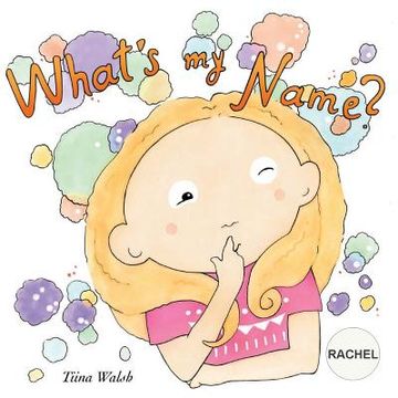portada What's my name? RACHEL (in English)