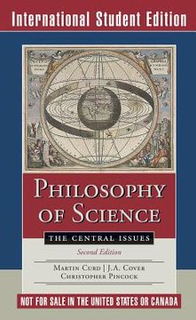portada Philosophy of Science: The Central Issues (in English)