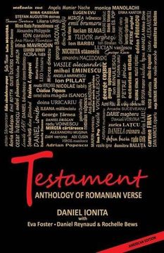portada Testament - Anthology of Romanian Verse (en Inglés)