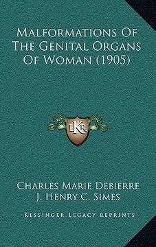 portada malformations of the genital organs of woman (1905) (in English)