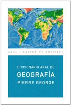 portada Diccionario Akal de Geografia (in Spanish)