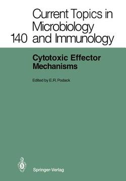 portada cytotoxic effector mechanisms (en Inglés)