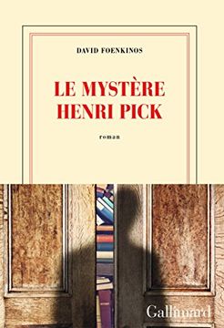 portada Le mystère Henri Pick (Blanche)