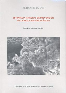 portada Estrategia Integral de Prevención de la Reacción Árido-Álcali (in Spanish)