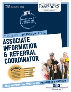 portada Associate Information & Referral Coordinator (C-2926): Passbooks Study Guide Volume 2926 (en Inglés)