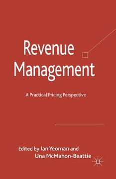 portada Revenue Management: A Practical Pricing Perspective (en Inglés)