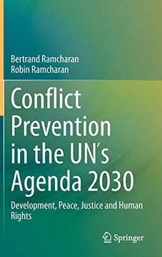 portada Conflict Prevention in the Un´S Agenda 2030: Development, Peace, Justice and Human Rights (en Inglés)