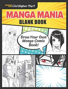 portada Manga Mania Blank Book: Draw Your own Manga Comic Book! (Sketchbooks) (in English)
