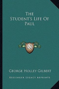 portada the student's life of paul (en Inglés)