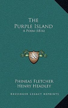 portada the purple island: a poem (1816) (in English)