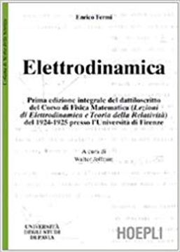 portada Elettrodinamica.(universita Di Pavia) (en Italiano)